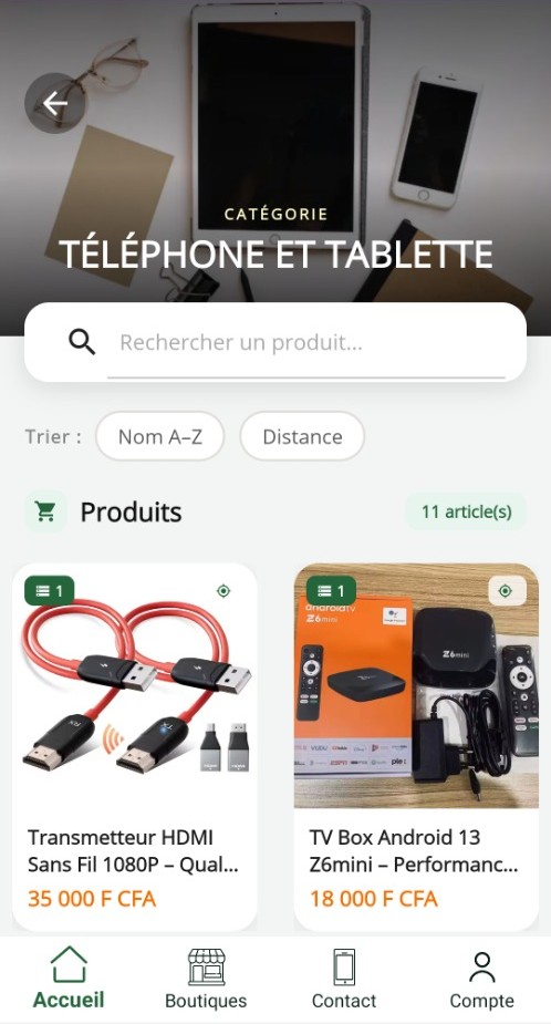 Rayon Téléphone et Tablette Luumo